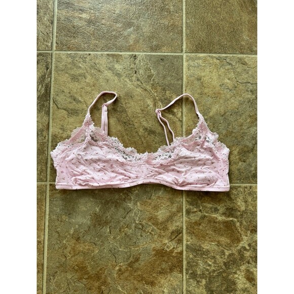 Skims Fits Everybody Triangle Bralette Rosebud Size XL - Picture 1 of 7
